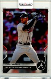 2021 Topps Now Freddie Freeman #ASG-4 2021 MLB ALL-STAR GAME STARTER-NL Braves