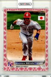 2022 Topps Baseball Japan Edition Andrew Benintendi #56 Base Cherry Blossom Parallel【23/99】 Royals