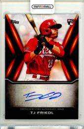 2022 Topps Baseball Japan Edition TJ Friedl #TJA-TF Autograph Card Reds