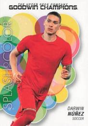 2023 Upper Deck Goodwin Champions #104 Darwin Nunez レギュラーカード SPLASH OF COLOR