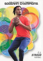 2023 Upper Deck Goodwin Champions #106 C.J. Stroud レギュラーカード SPLASH OF COLOR