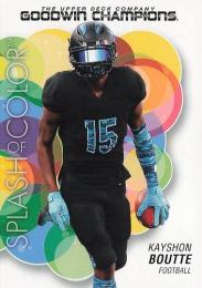 2023 Upper Deck Goodwin Champions #118 Kayshon Boutte レギュラーカード SPLASH OF COLOR
