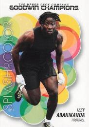 2023 Upper Deck Goodwin Champions #126 Izzy Abanikanda レギュラーカード SPLASH OF COLOR