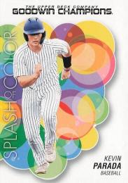 2023 Upper Deck Goodwin Champions #128 Kevin Parada レギュラーカード SPLASH OF COLOR