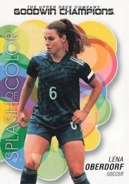 2023 Upper Deck Goodwin Champions #133 Lena Oberdorf レギュラーカード SPLASH OF COLOR