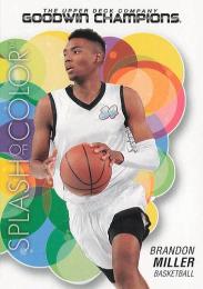2023 Upper Deck Goodwin Champions #134 Brandon Miller レギュラーカード SPLASH OF COLOR