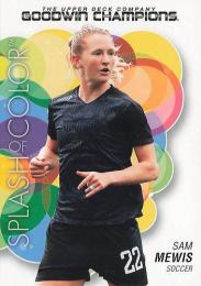 2023 Upper Deck Goodwin Champions #145 Sam Mewis レギュラーカード SPLASH OF COLOR