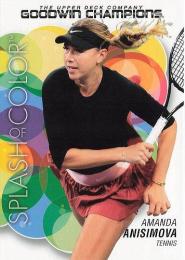 2023 Upper Deck Goodwin Champions #146 Amanda Anisimova レギュラーカード SPLASH OF COLOR