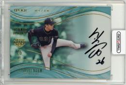 2023 EPOCH OBクラブ ホログラフィカ 能見篤史 直筆サインカード(金箔版)【09/10】