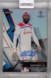 2018-19 Topps Finest UEFA Champions League  Moussa Dembele Autographs #35