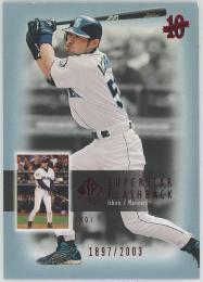 2003 SP Authentic Superstar Flashback #SF53 Ichiro Suzuki 1897/2003