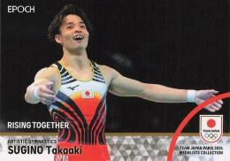 2024 EPOCH TEAM JAPAN PARIS MEDALISTS COLLECTION #10 杉野正尭(体操/男子団体総合) レギュラーカード