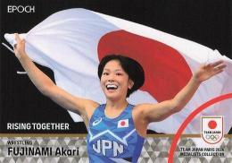 2024 EPOCH TEAM JAPAN PARIS MEDALISTS COLLECTION #18 藤波朱理(レスリング/女子フリースタイル53kg級) レギュラーカード