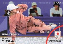 2024 EPOCH TEAM JAPAN PARIS MEDALISTS COLLECTION #81 湯浅亜実(ブレイキン/女子個人) レギュラーカード