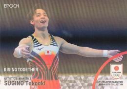 2024 EPOCH TEAM JAPAN PARIS MEDALISTS COLLECTION #10 杉野正尭(体操/男子団体総合) ホログラム版 インサートカード