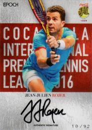 2016 Epoch IPTL  Jean-Julien Rojer Autographs 10/92