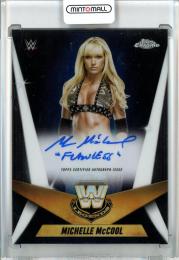 2025 Topps Chrome WWE Michelle McCool Legendary Chrome Autographs/#LCA-MM