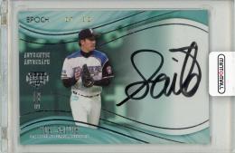 2023 エポック OBクラブ ホログラフィカ 斎藤佑樹 AUTHENTIC AUTOGRAPH 銀箔 32枚限定【07/32】北海道日本ハムファイターズ