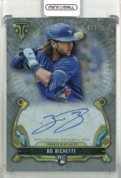 2020 Topps Triple Threads Bo Bichette Rookie Autographs【65/99】 Toronto Blue Jays