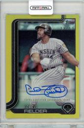 2025 TOPPS NPB セシル・フィルダー オートグラフカード 50枚限定【33/50】LEGEND