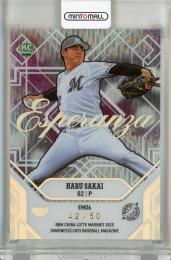 BBM 千葉ロッテマリーンズ 2025 坂井遼 Esperanza【42/50】