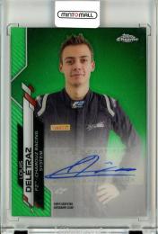 2020 Topps Chrome Formula 1  Louis Deletraz Autograph Green Refractor 23/99