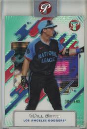 2025 Topps Pristine Will Smith Aqua Pristine Refractors #262【96/199】 Los Angeles Dodgers