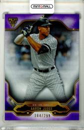 2020 Topps Triple Threads  Aaron Judge #56 Base Amethyst Parallel【184/299】 Yankees