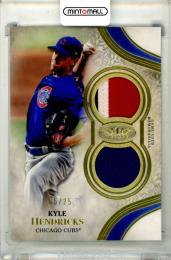 2021 Topps Tier One Kyle Hendricks #T1R2-KHE Tier One Dual Relic Card【05/25】 Cubs