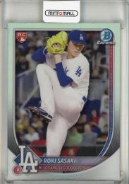 2025 Bowman Chrome Roki Sasaki Red Rookie Logo #12 Los Angeles Dodgers