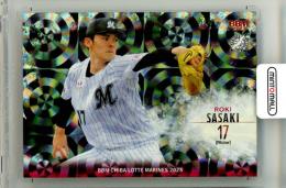 2023 BBM 千葉ロッテマリーンズ 佐々木朗希 #M07 レギュラーカード 銀紙ホロPP版【063/120】