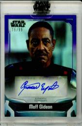 2021 Topps Star Wars Signature Series Giancarlo Esposito as Moff Gideon #A-GE Autograph Purple Parallel【78/99】