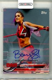 2018 Topps WWE Then Now Forever Bayley #107 Autograph Silver Parallel【18/25】