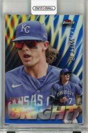 2024 Topps Finest Bobby Witt Jr. Future So Bright Blue Refractors #FSB12【52/99】