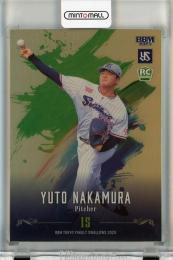 BBM 東京ヤクルトスワローズ 2025 中村優斗 金紙版【055/100】