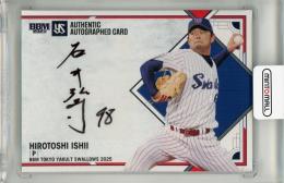 BBM 東京ヤクルトスワローズ 2025 石井弘寿 直筆サインカード【29/55】