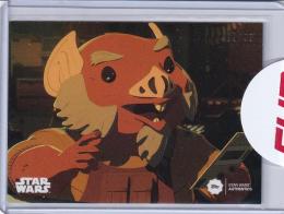 2019 Topps Star Wars Authentics Autographs Series 2  Orka Base Trading Cards 12/99