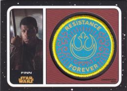2019 Topps Star Wars Journey to Rise of Skywalker  Finn - Resistance Forever Commemorative Patch