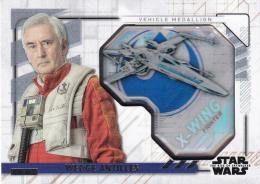 2020 Topps Star Wars The Rise of Skywalker Series 2  Wedge Antilles - X-wing Commemorative Vehicle Medallions