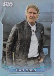 2020 Topps Star Wars Chrome Perspectives Resistance vs. The First Order  Han Solo Base Resistance REFRACTOR(パラレル版)