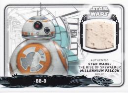 2019 Topps Star Wars The Rise of Skywalker Series 1  BB-8 Millennium Falcon Relics - Star Wars: The Force Awakens 14/15