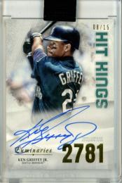 2019 Topps Luminaries Ken Griffey Jr. #HK-KGJ Hit Kings Autographs【08/15】 Mariners