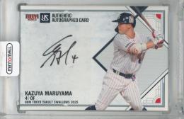 2025 BBM 東京ヤクルトスワローズ 丸山和郁 直筆サインカード【05/60】