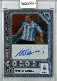 2023-24 Donruss Soccer Walter Samuel Signature Series Blue/#SS-WS Argentina
