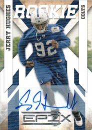 2010 PANINI Epix  Jerry Hughes Autograph (RC) 294/499