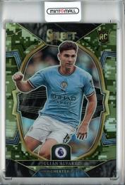 2022-23 Panini Select Premier League Soccer Julian Alvarez Base/Camo/#62【098/225】 Manchester City