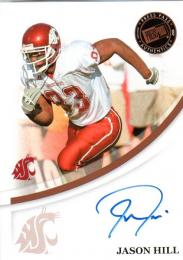 2007 PRESS PASS  Jason Hill Autograph