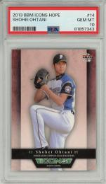2013 BBM ICONS -HOPE-  大谷翔平 (日ハム) #14 (PSA10 GEM MT) RC