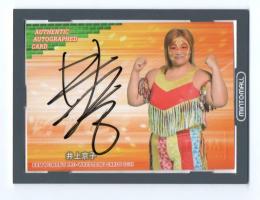 2021 BBM 女子プロレスカード 女子プロレス 井上京子 直筆サインカード 82/93
