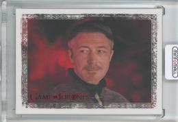 2023 Rittenhouse Game of Thrones art&images  Petyr Baelish Base/Red/#ART14 2/50